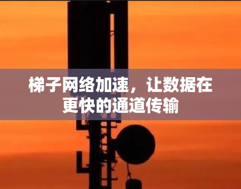 梯子网络加速，让数据在更快的通道传输