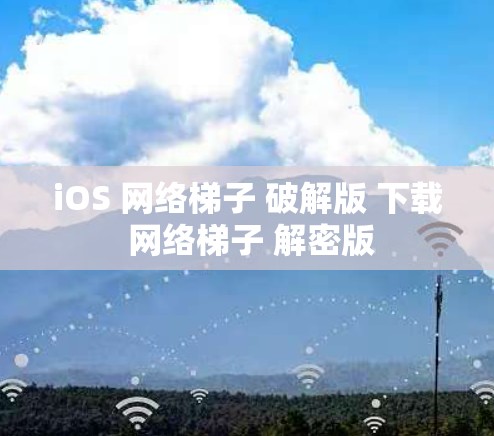 iOS 网络梯子 破解版 下载 网络梯子 解密版