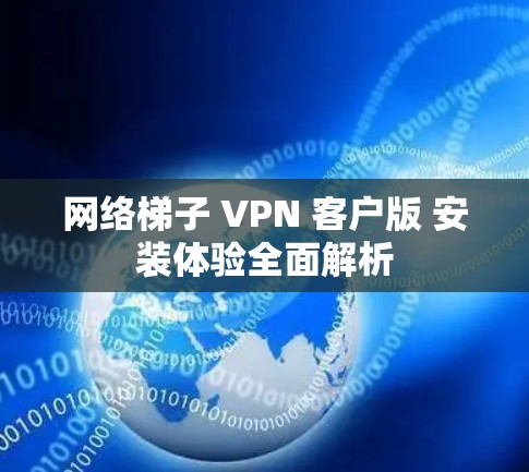 网络梯子 VPN 客户版 安装体验全面解析