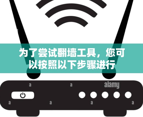 为了尝试翻墙工具，您可以按照以下步骤进行