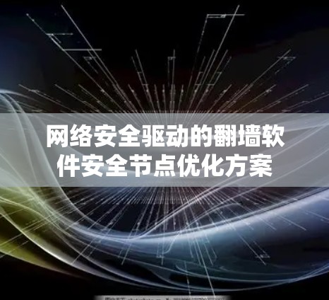 网络安全驱动的翻墙软件安全节点优化方案