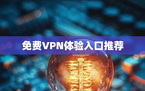 免费VPN体验入口推荐