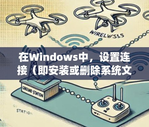 在Windows中，设置连接（即安装或删除系统文件、软件或程序）可以通过以下步骤快速完成