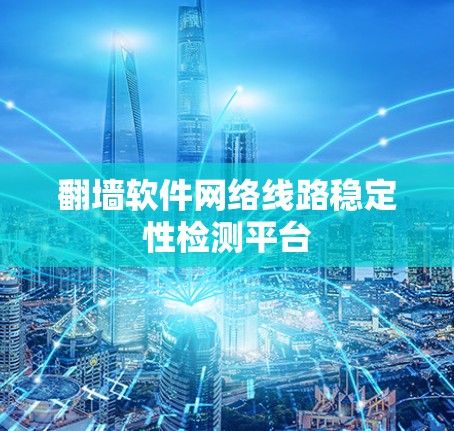 翻墙软件网络线路稳定性检测平台