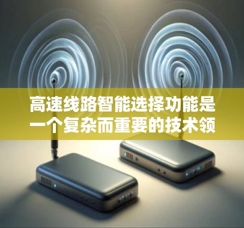 高速线路智能选择功能是一个复杂而重要的技术领域,涉及多个技术层面的融合与优化。以下是对该功能的详细分析和总结
