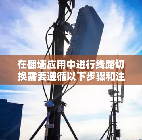 在翻墙应用中进行线路切换需要遵循以下步骤和注意事项