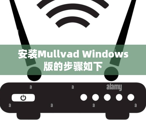 安装Mullvad Windows版的步骤如下
