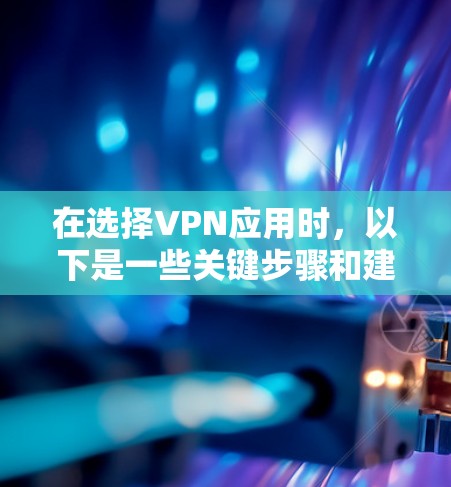 在选择VPN应用时,以下是一些关键步骤和建议,帮助你做出明智的选择