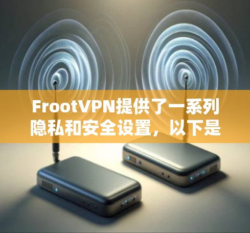 FrootVPN提供了一系列隐私和安全设置,以下是逐步操作指南