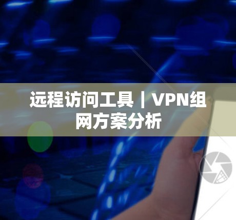 远程访问工具|VPN组网方案分析