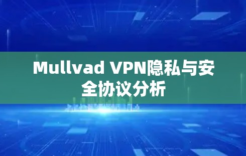 Mullvad VPN隐私与安全协议分析 Mullvad VPN隐私与安全协议分析