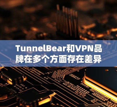 TunnelBear和VPN品牌在多个方面存在差异，以下是详细的比较