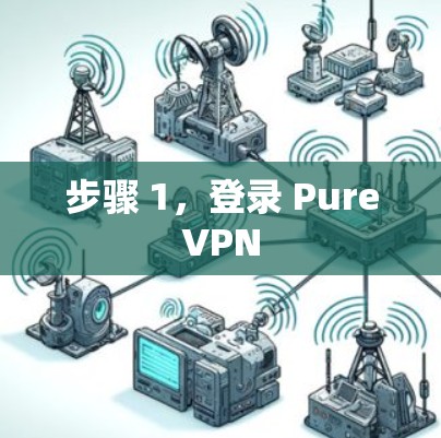 步骤 1，登录 PureVPN