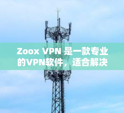 Zoox VPN 是一款专业的VPN软件,适合解决VPN问题。以下是对该软件的详细分析