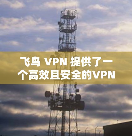 飞鸟 VPN 提供了一个高效且安全的VPN服务，您可以使用它来连接到低延迟的网络，从而在游戏和在线体验中获得更好的延迟管理和稳定性。以下是使用飞鸟 VPN 连接低延迟网络的技巧和建议