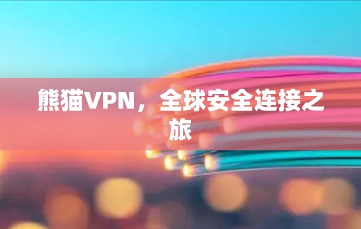 熊猫VPN,全球安全连接之旅