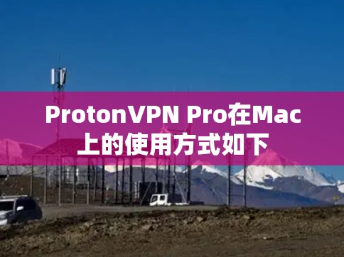 ProtonVPN Pro在Mac上的使用方式如下