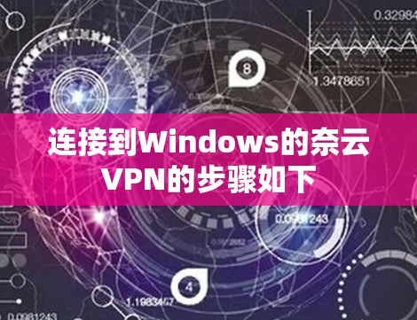 连接到Windows的奈云VPN的步骤如下