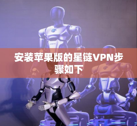 安装苹果版的星链VPN步骤如下
