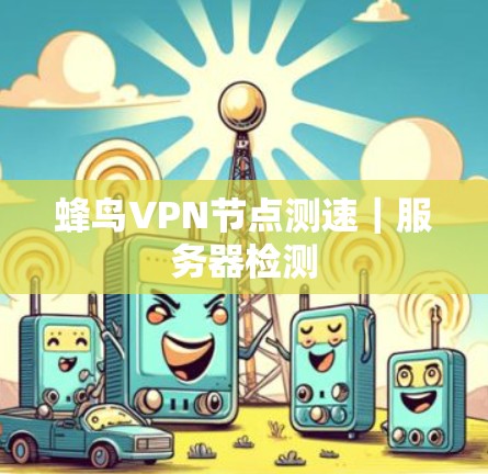 蜂鸟VPN节点测速|服务器检测