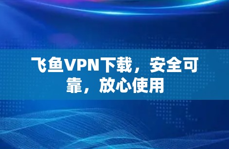 飞鱼VPN下载,安全可靠,放心使用
