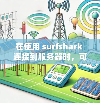 在使用 surfshark 连接到服务器时，可以按照以下步骤进行配置和连接