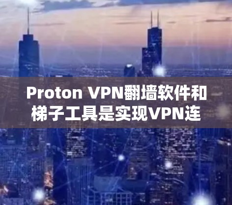 Proton VPN翻墙软件和梯子工具是实现VPN连接并管理流量的重要工具。以下是详细的步骤和解释 Proton VPN翻墙软件和梯子工具是实现VPN连接并管理流量的重要工具。以下是详细的步骤和解释