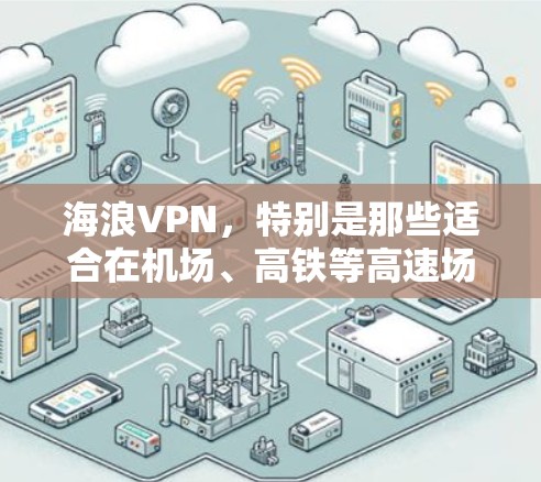 海浪VPN,特别是那些适合在机场、高铁等高速场所使用的VPN服务,可以帮助人们快速连接网络,提升旅行和商务活动的效率。以下是一些推荐的VPN服务和高速线路,方便您在机场和高铁上使用