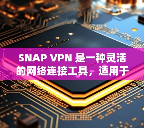 SNAP VPN 是一种灵活的网络连接工具，适用于需要共享服务器、绕过防火墙或管理多个服务器的情况。以下是关于SNAP VPN的详细连接方案