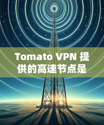 Tomato VPN 提供的高速节点是通过其加密技术、多核处理器和高效的网络优化实现的。以下是对Tomato VPN高速节点的特点的详细说明