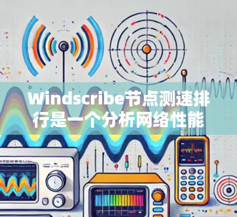 Windscribe节点测速排行是一个分析网络性能的工具，帮助你评估节点的响应速度和带宽使用情况。以下是详细的步骤和信息，帮助你更好地使用该工具