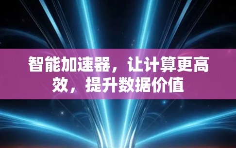 智能加速器,让计算更高效,提升数据价值